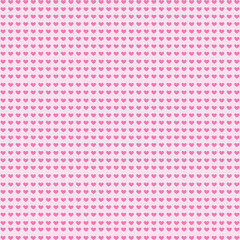 Hearts pattern vector. Love background
