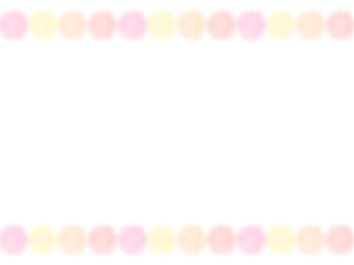 ふんわりドットのイラスト背景、水彩風