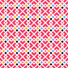 Colorful arabic style pattern