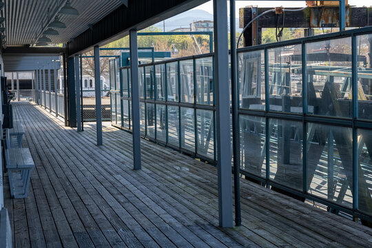 Public Pier In Port Angeles, Washington