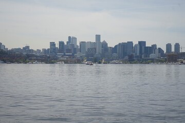 Naklejka premium city skyline