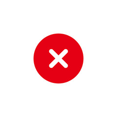 Fototapeta premium cross icon vector sign symbol