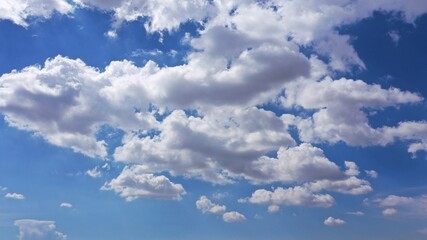Naklejka na ściany i meble Gorgeous clouds in Orange County, California 