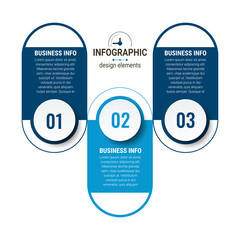 vector illustration Infographic design template with icons. can be used for workflow layout, diagram, annual report, web design.
