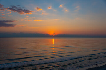 Sunrise on the Atlantic Ocean