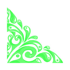 Ornament Bored Frame vector