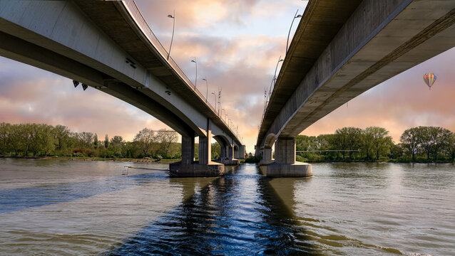 Nibelungenbr&uuml;cke Worms am Rhein