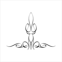 Pinstripe Design, Pin Stripe, Decorative Art Style