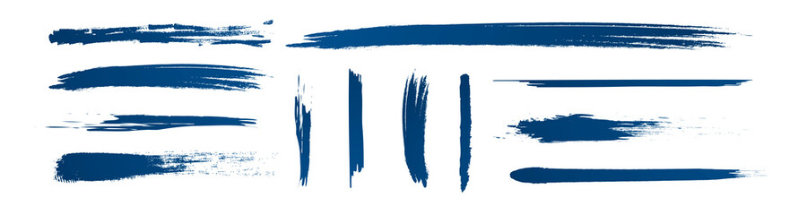 アナログタッチ素材：筆の質感　墨　インク　筆模様　波模様