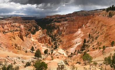 A storm brewing at Bryce Canyon