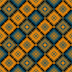 color carpet with abstract geometric ornament. vector seamless pattern. repetitive background. patchwork fabric swatch. wrapping paper. continuous print. design element for home decor, textile