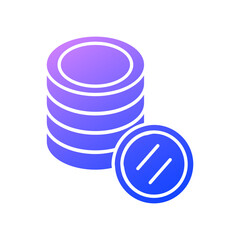 Stack of coins icon