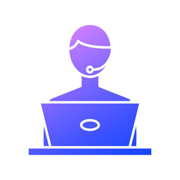 Customer service avatar icon