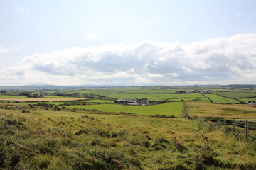 Fototapeta na wymiar Rural scene in County Antrim, Northern Ireland.