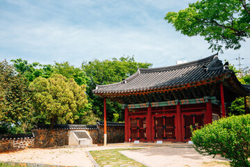 Gosodae Korean traditional architecture in Yeosu, Korea