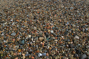 Pebbles on the beach