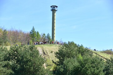 Pustynia Błędowska, park krajobrazowy Orlich Gniazd, w Małopolsce, punkt widokowy Czubatka, © Albin Marciniak