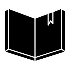 book icon vector. education symbol