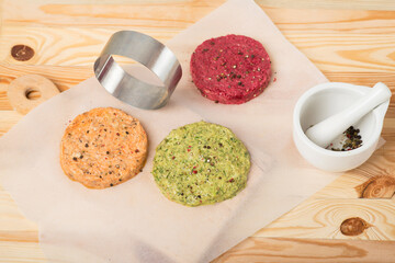 vegan cutlets, preparation of vegan cutlets