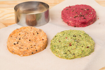 vegetarian cutlets, making vegetarian cutlets