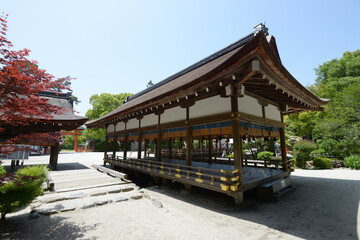 Fototapeta premium 上賀茂神社 橋殿 京都市北区