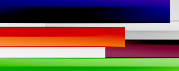 Multicolored lines background. Design template for business or technology presentations, internet posters or web brochure covers