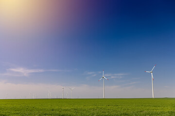 Green energy concept.