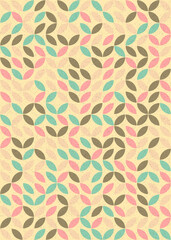 Abstract Geometric Pattern generative computational art illustration