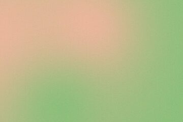 Abstract green orange background, Grainy bright color design