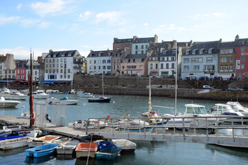 Fototapeta na wymiar Hafen in Douarnenez, Bretagne
