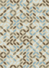 Abstract Geometric Pattern generative computational art illustration