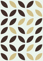 Abstract Geometric Pattern generative computational art illustration