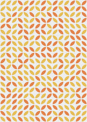 Abstract Geometric Pattern generative computational art illustration