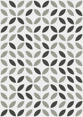 Abstract Geometric Pattern generative computational art illustration