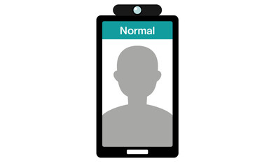 スマホを利用した非接触型体温測定