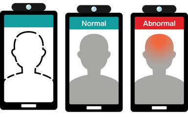 スマホを利用した非接触型体温測定