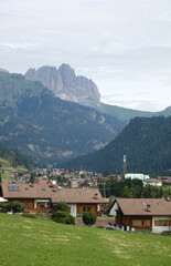 Fototapeta na wymiar Vigo di Fassa in den Dolomiten