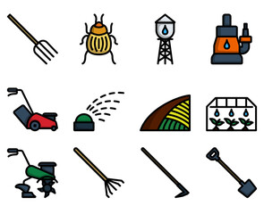 Garden Icon Set