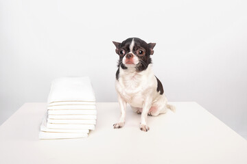Animal hygiene products, dog care, toilet for small animals