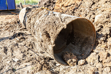 Repair and replacement of underground communications on the city street