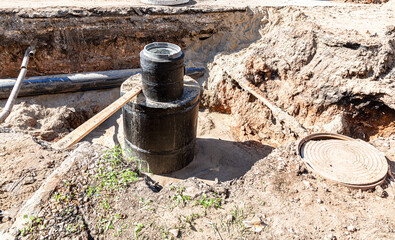 Repair and replacement of underground communications on the city street