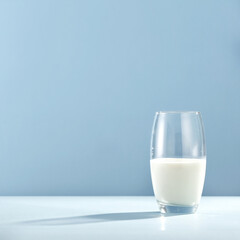Fresh milk and background with free space for your decoration 