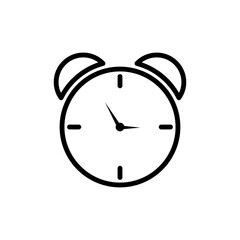 Alarm Clock Line Icon