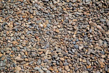Stone pebble texture