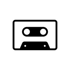 Obraz premium Cassette Vector Solid Icon. EPS 10 File 