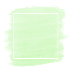 Abstract Pale Green  watercolor background for design