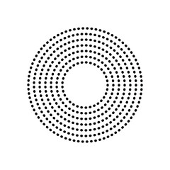 circle spot pattern, spot art, stripe pattern vector