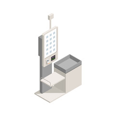 Self Service Checkout Illustration