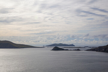 Islands from Dingle Peninsula in Ireland