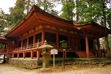 Enryakuji Temple (Mount Hieizan) Saitou in Shiga prefecture, Japan - 比叡山 延暦寺 西塔 常行堂 法華堂 (にない堂)

